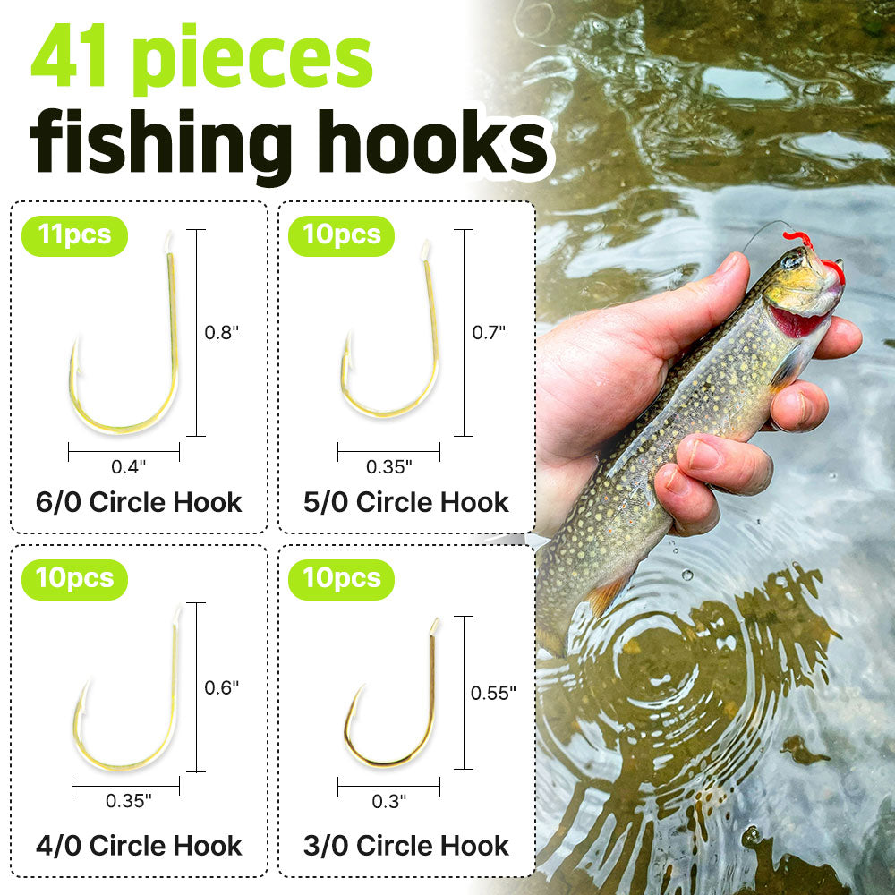 Fishing Mini Tackle Box Organizer Set 180 pcs Saltwater Hooks Weights Sinkers Swivels Kids Starter Kit Ice Fishing Gear