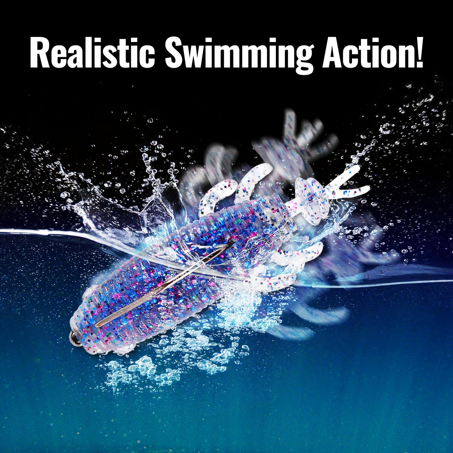 Ned Rig Baits Kit, Tackle Box Included