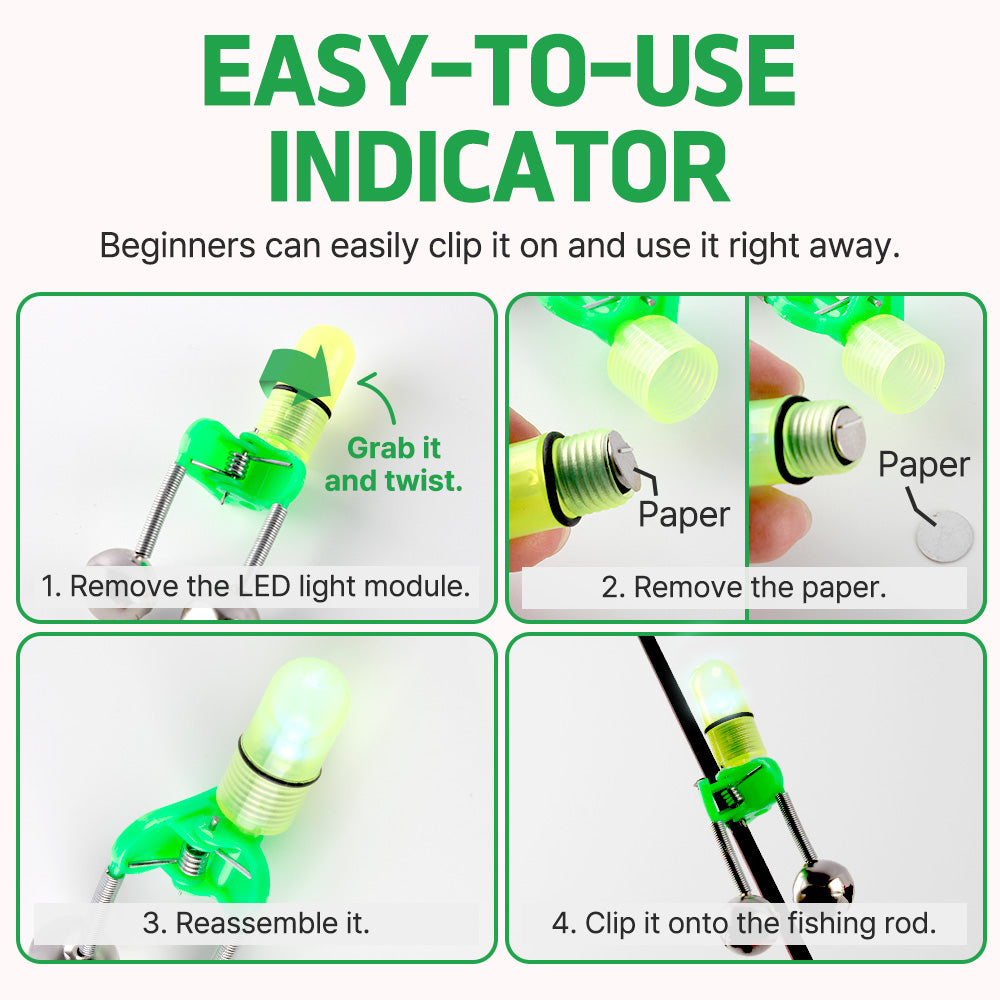 Fishing Rod Bait Alarm 25PCS