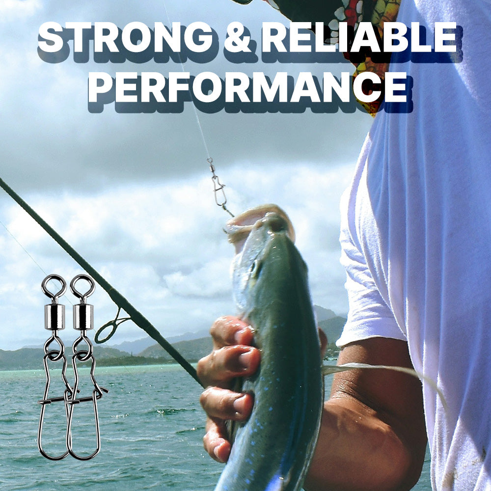 High-Strength Fishing Snap Swivels
