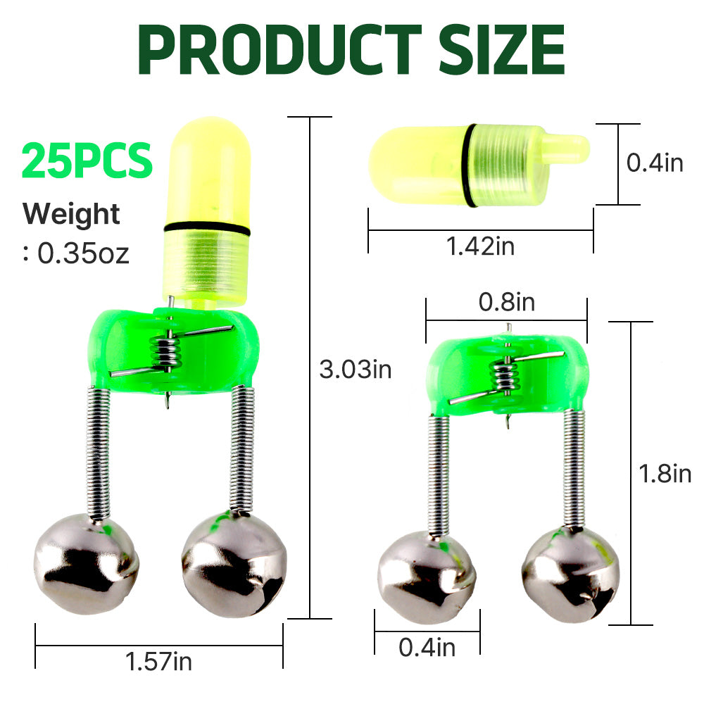 Fishing Rod Bait Alarm 25PCS