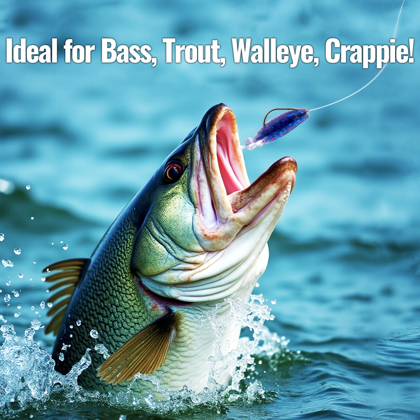 Ned Rig Baits Kit, Tackle Box Included