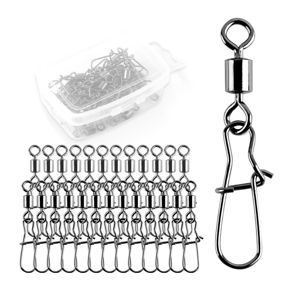 High-Strength Fishing Snap Swivels