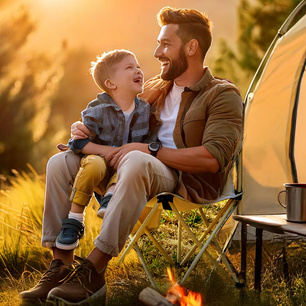 Portable Camping Chair , 15 Inch Seat