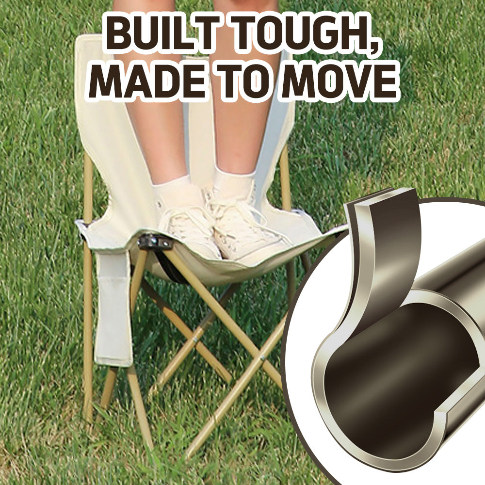 Portable Camping Chair , 15 Inch Seat