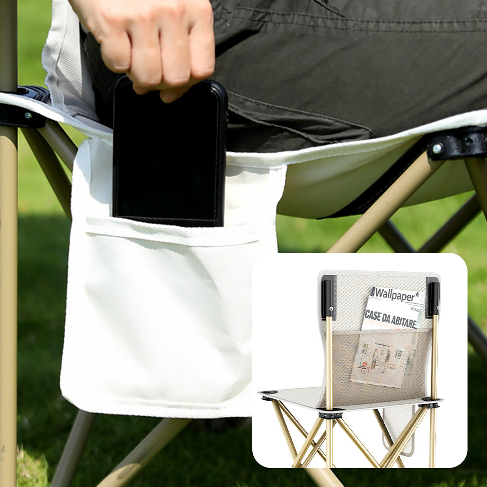 Portable Camping Chair , 15 Inch Seat