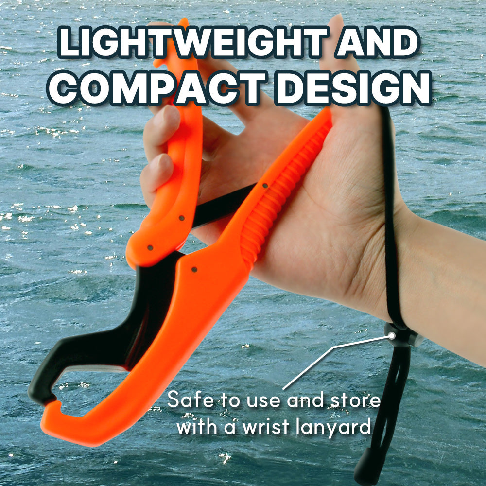 Fish Gripper 6", 9" Floating Fish Grabber Tool
