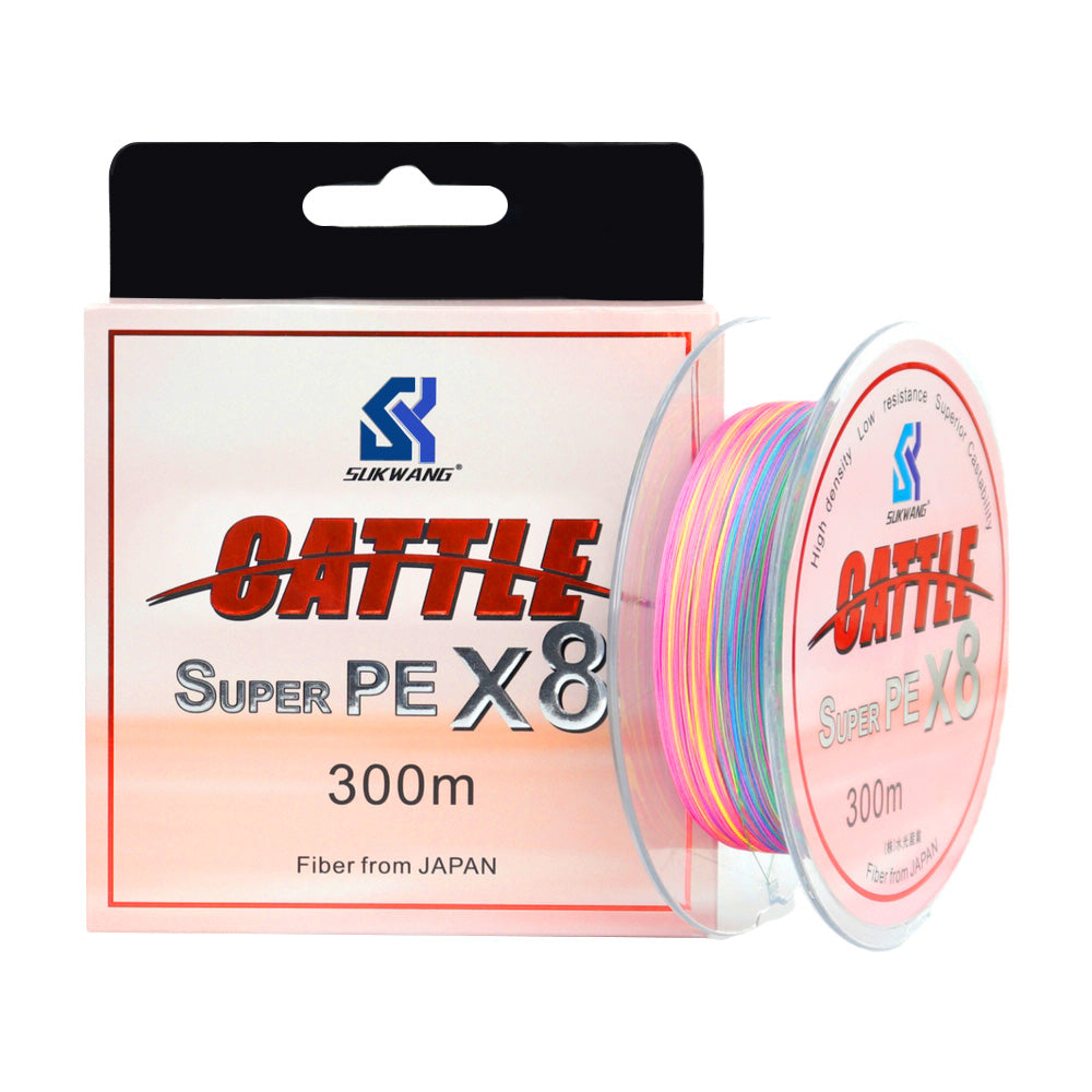 Braided Fishing Line Super PE X8, 328 Yards