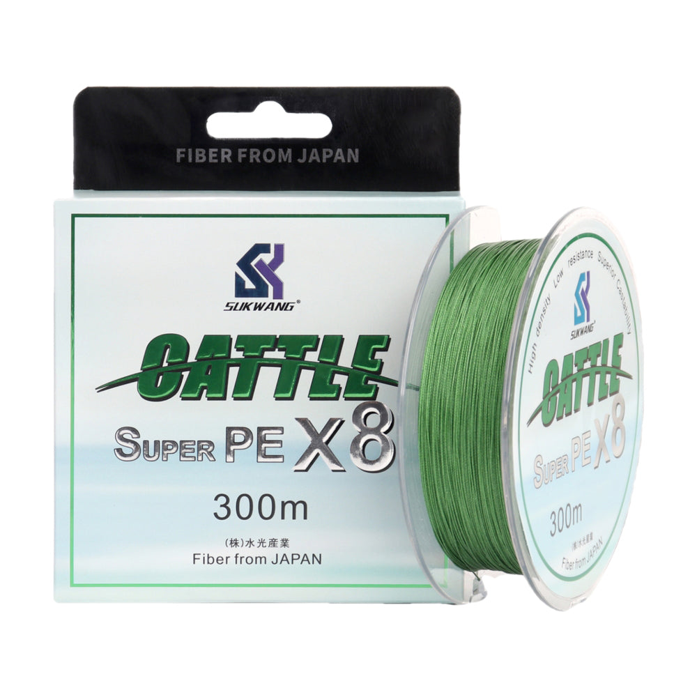 Braided Fishing Line Super PE X8, 328 Yards